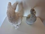 Stenen beelden van een konijn en een eend, Tuin en Terras, Ophalen