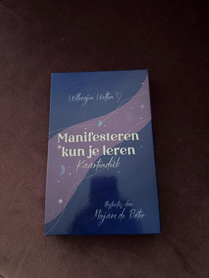 Manifesteren Kun Je Leren Kaartendeck - Willemijn Welten, Ophalen of Verzenden, Zo goed als nieuw
