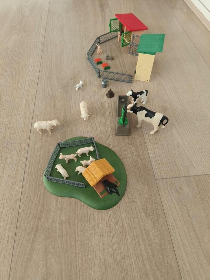 Boerderijdieren speelset met accessoires, Kinderen en Baby's, Speelgoed | Overig, Ophalen