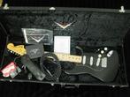 Femder Custom Shop Limited Black 70's Stratocaster, Ophalen, Nieuw, Solid body, Fender