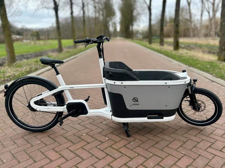 Carqon Cargo Bakfiets | weinig km | 60 dagen garantie, Fietsen en Brommers, Fietsen | Bakfietsen, Zo goed als nieuw, Ophalen