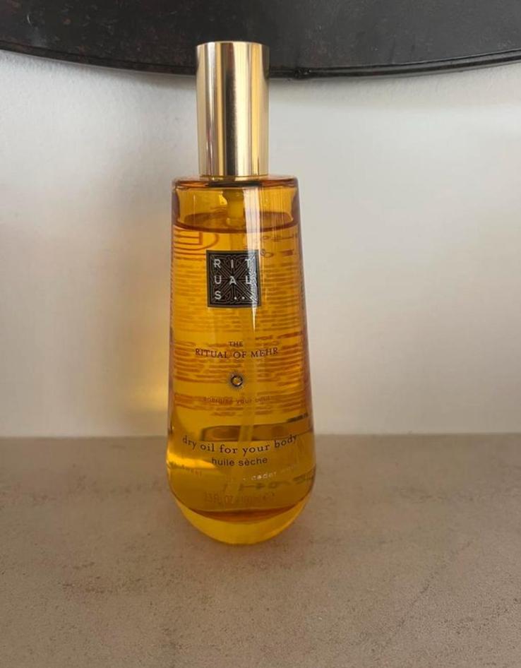 Rituals Mehr dry oil 100 ml 🧡 nieuw!, Ophalen of Verzenden, Nieuw, Bodylotion, Crème of Olie