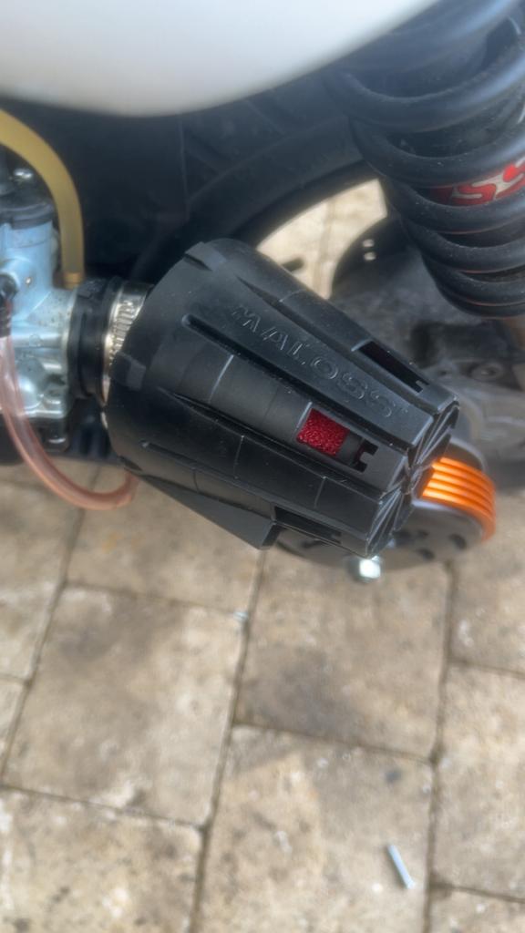 Malossi powerfilter 38mm, Ophalen of Verzenden, Zo goed als nieuw