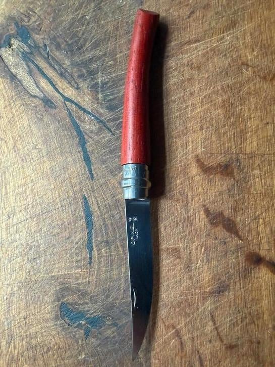 Opinel Nr. 10 Inox Padouk - Nieuw, Ophalen of Verzenden, Nieuw