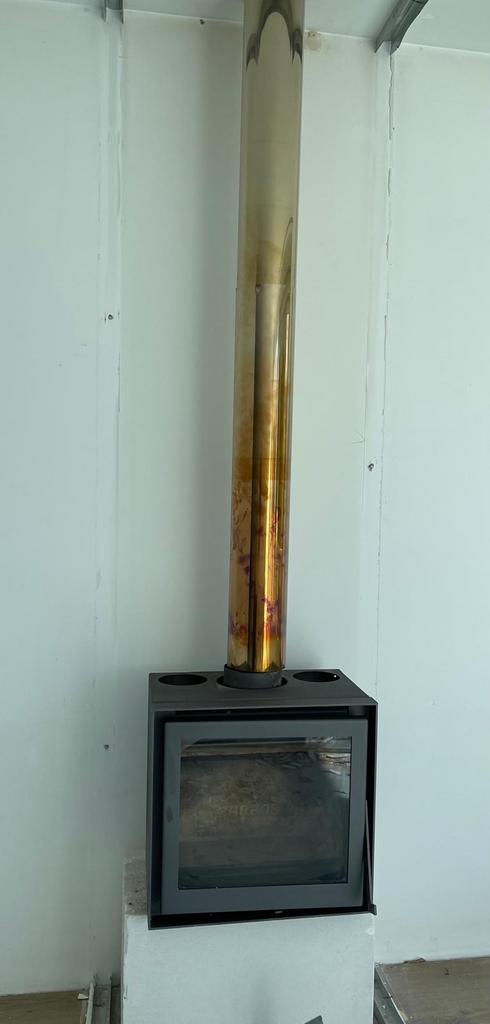 Barbas Unilux inbouw open haard, Huis en Inrichting, Ophalen, Gebruikt, Inbouwhaard, Houthaard