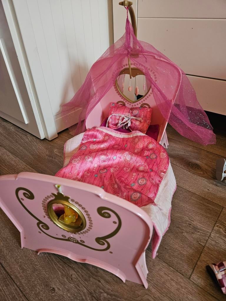 Baby Born Poppenbedje met Hemel en Accessoires, Ophalen of Verzenden