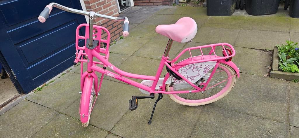 Roze meisjesfiets Spirit, Ophalen, Gebruikt, 22 inch, Spirit