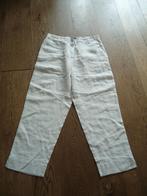 Beige linnen Oska broek maat 4 (XL), Beige, Maat 46/48 (XL) of groter, Ophalen of Verzenden, Lang