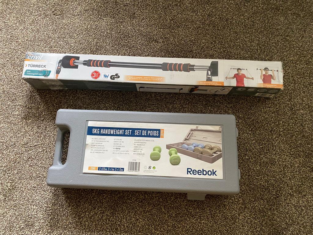 Dumbells met Turreck, Ophalen of Verzenden, Zo goed als nieuw, Minder dan 50 watt, Overige typen