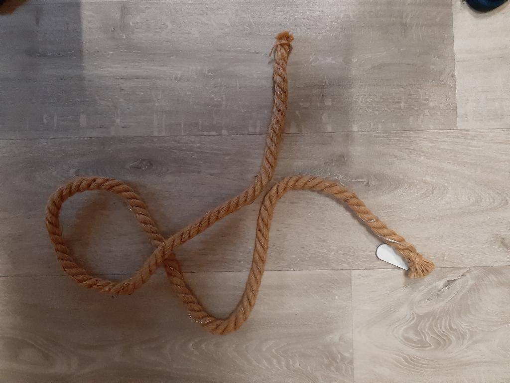 Nieuw dik decoratie touw met verlichting - 150 cm., Ophalen of Verzenden, Nieuw, Natuurlijk materiaal