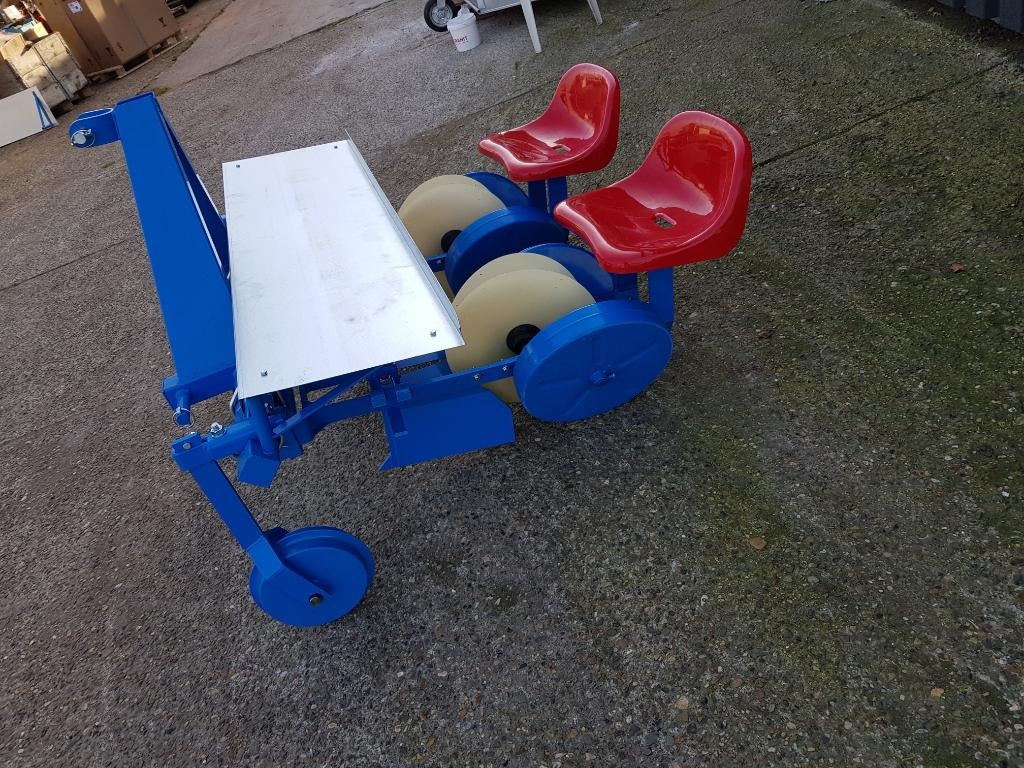 2 rij plantmachine, Tuin en Terras, Planten | Bomen, Ophalen, Lente, Volle zon, Overige soorten