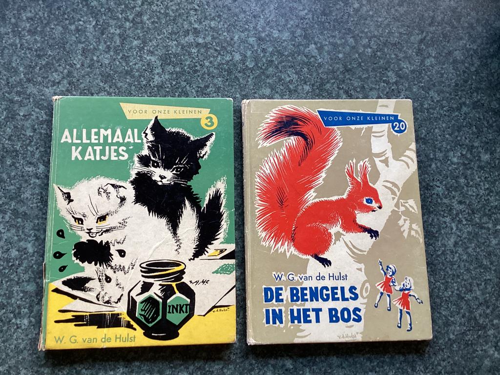 Allemaal katjes -W. G. van de Hulst, Ophalen of Verzenden, Zo goed als nieuw, Verhalen