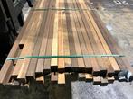 Hardhout–Louro Itauba–palen–staanders-liggers-regels-50x50mm, Ophalen, Palen, Nieuw, Hardhout