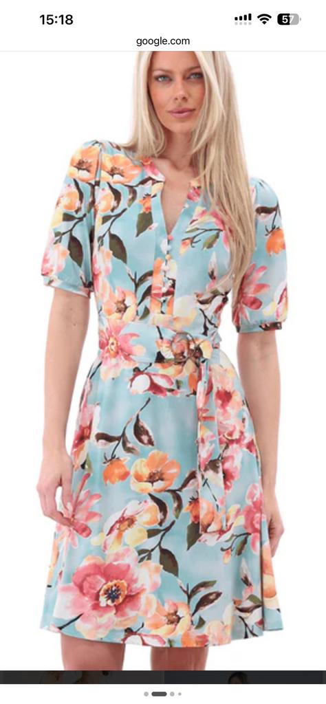 Nieuwe K-design zomerjurk in maat M, Kleding | Dames, Maat 38/40 (M), Blauw, Nieuw, Ophalen of Verzenden