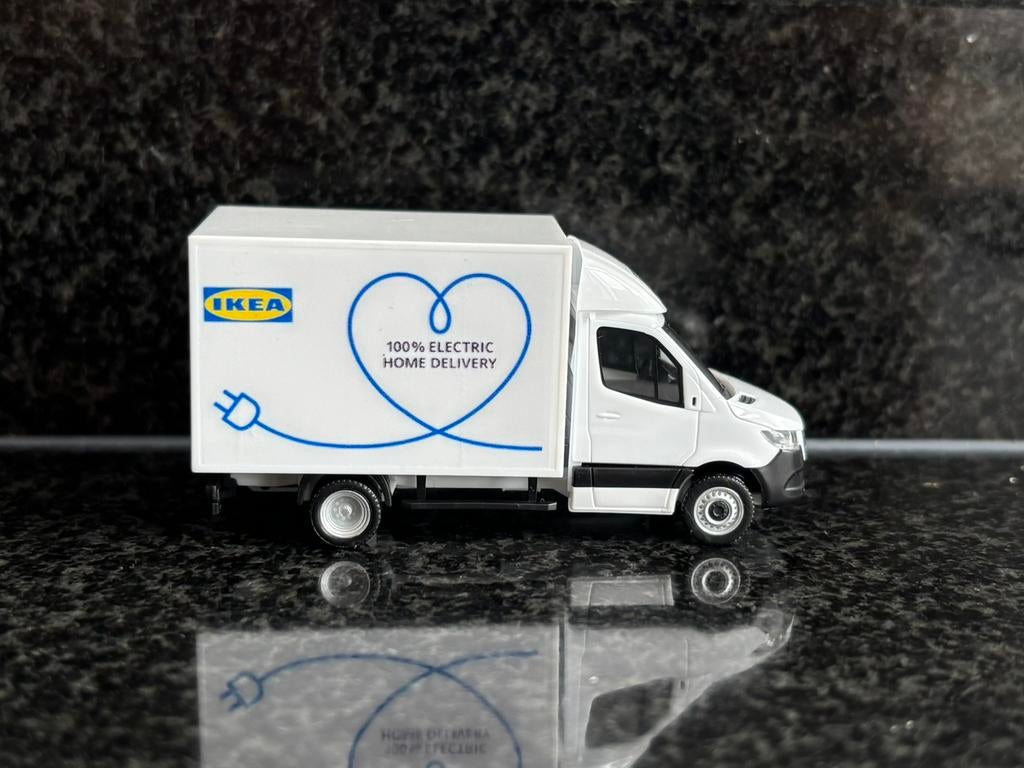 Decals transfer set Ikea bezorgauto internationaal 1:87 H0, Verzenden, Nieuw