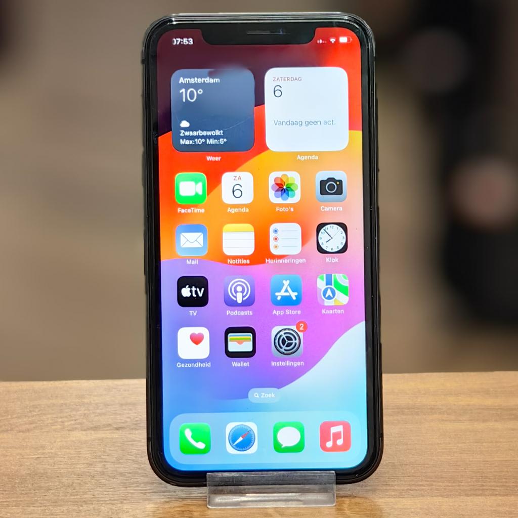 Apple iPhone 11 128GB Batterij Onbekend - In Prima Staat, Apple, Zo goed als nieuw, Support@apple.com, One Apple Park Way
Cupertino, CA 95014
United States