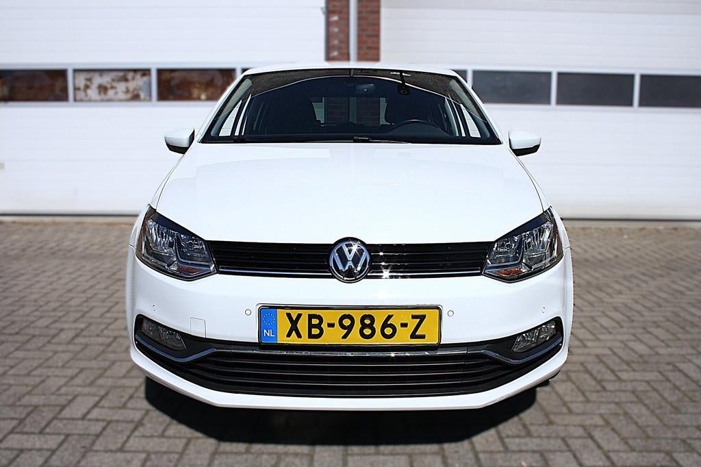 Volkswagen Polo 1.2 TSI Highline 90 pk|Pdc|Navi|Bluetooth|5-, Euro 6, 4 cilinders, Navigatiesysteem, Wit