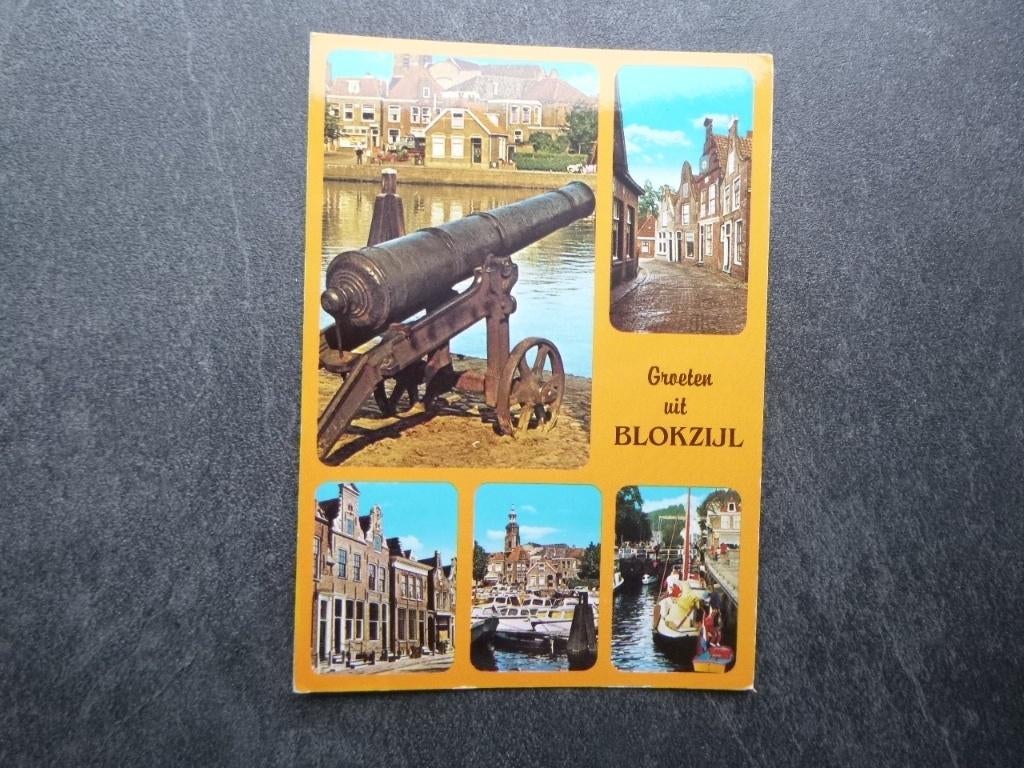 Blokzijl, sluis/kanon 1989, Verzenden, 1980 tot heden, Gelopen, Zeeland