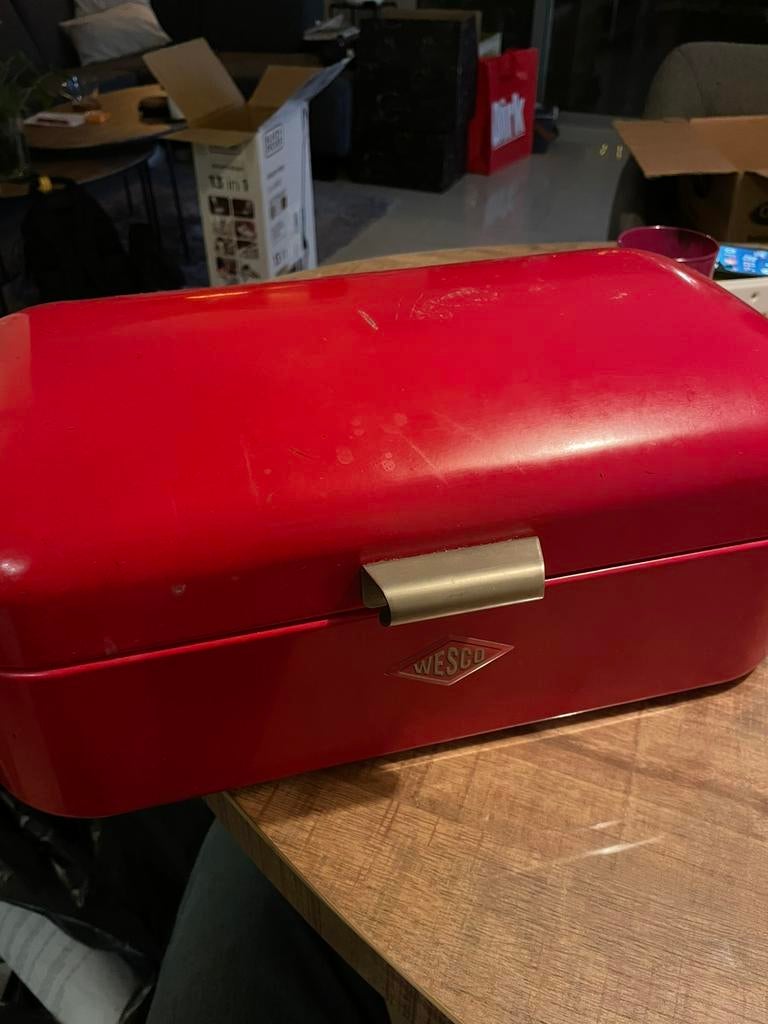 Wesco Broodtrommel, Ophalen, Gebruikt, Kunststof, Minder dan 50 cm