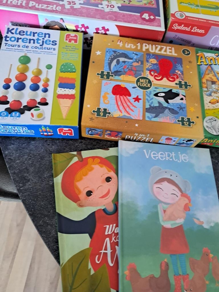 Verschillende spelletjes, Kinderen en Baby's, Ophalen of Verzenden, Zo goed als nieuw, Jongen of Meisje