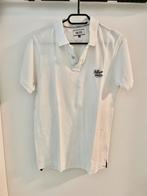 Hilfiger Denim Polo Slim Fit Wit - Maat S, Wit, Ophalen of Verzenden, Zo goed als nieuw, Tommy Denim