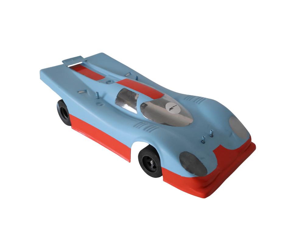 Tamiya F-103 chassis met Pancar body 1/10 rc auto, Hobby en Vrije tijd, Modelbouw | Radiografisch | Auto's, Ophalen of Verzenden
