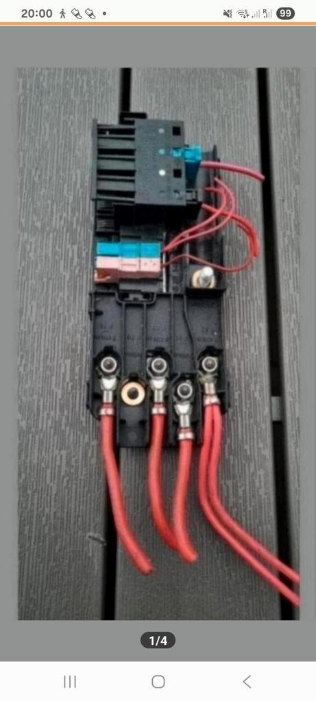 ZEKERINGSKAST MERCEDES W211 W219 CLS63 C63 E63 E55 AMG, Ophalen of Verzenden, Gebruikt