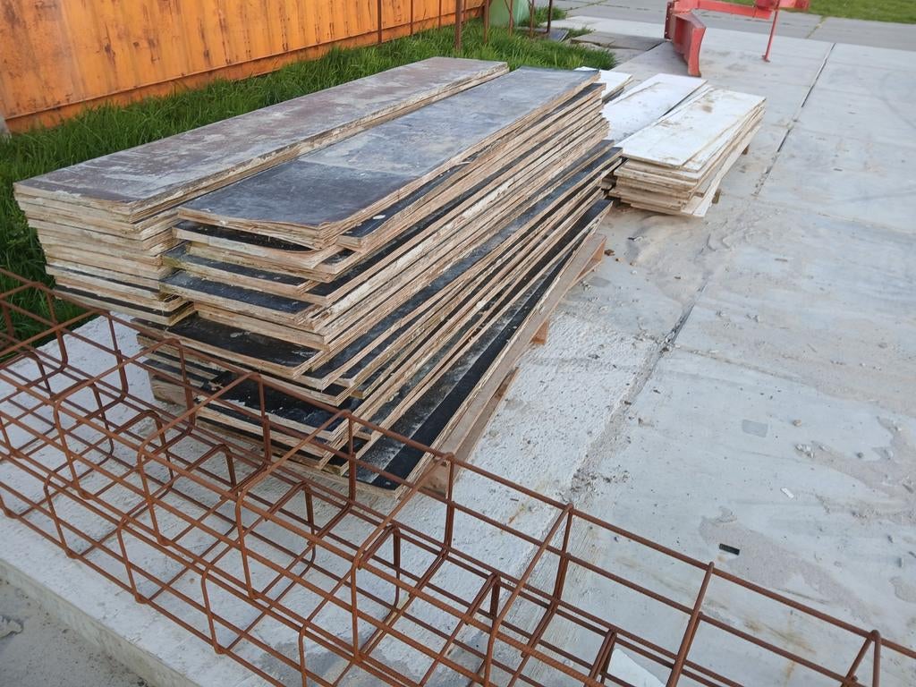Bekisting platen, Minder dan 25 mm, Ophalen of Verzenden, Plank, Minder dan 200 cm