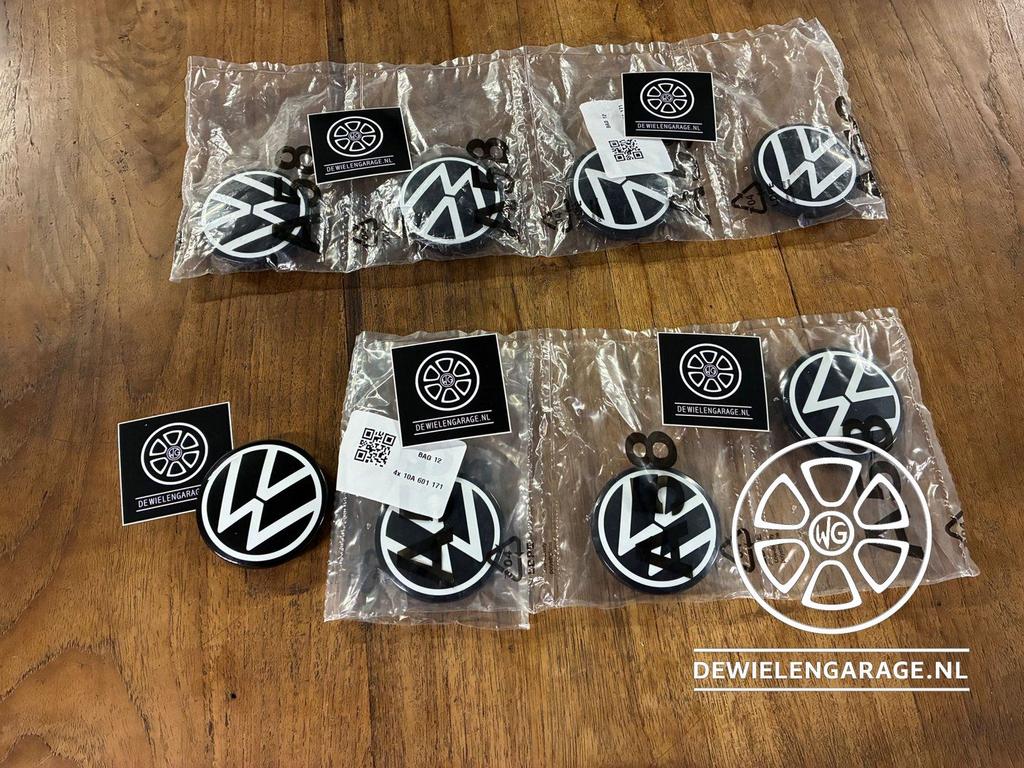 4x VW Naafkap Origineel Nieuw ID Logo 10A 601 171 oa ID.3 ID, -, -, Nieuw, Ophalen of Verzenden