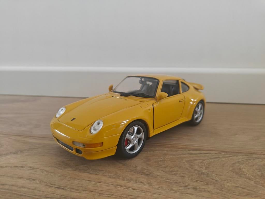 Anson Porche 911 1:18, Ophalen of Verzenden, Zo goed als nieuw, Auto, Anson