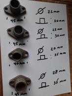 N.O.S 6 x oldtimer spruitstukjes maten zie foto's, Ophalen, Nieuw, Carburateur, Overige merken