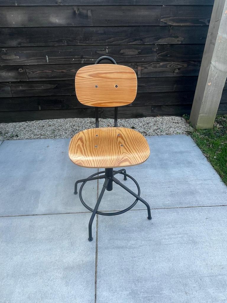 Ikea bureaustoel, Ophalen, Gebruikt, Zwart, Bureaustoel