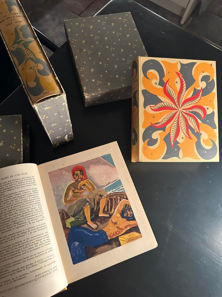 Kees van Dongen / 1001 nacht 1955 edition Aquarelles, Ophalen of Verzenden
