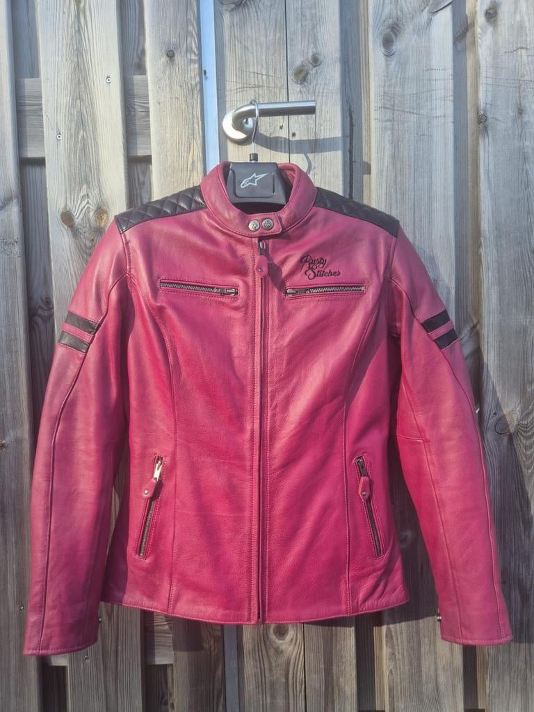 Rusty Stitches Joyce V2 Leren Motorjas Dames Maat 40 Nieuw, Ophalen, Rusty Stitches, Jas | leer, Nieuw zonder kaartje