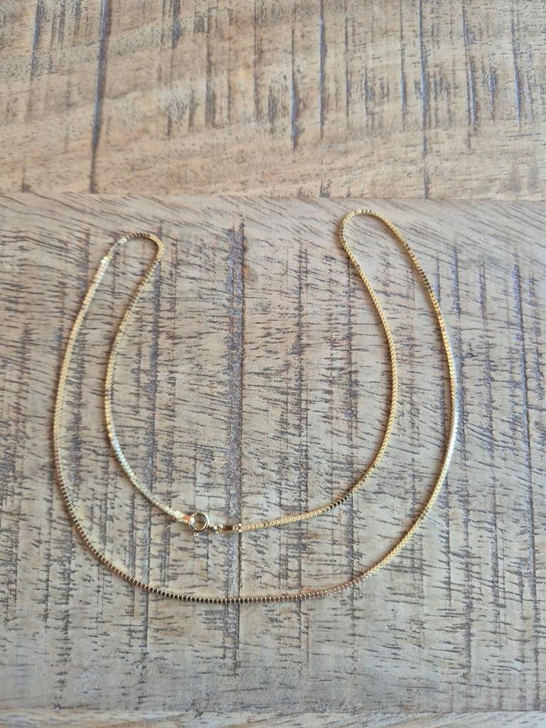 Gouden venetiaanse ketting - 18 karaat, Ophalen, Nieuw, Geel, Goud