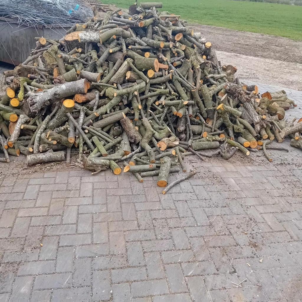 Haardhout, 3 tot 6 m³, Ophalen, Overige houtsoorten, Blokken