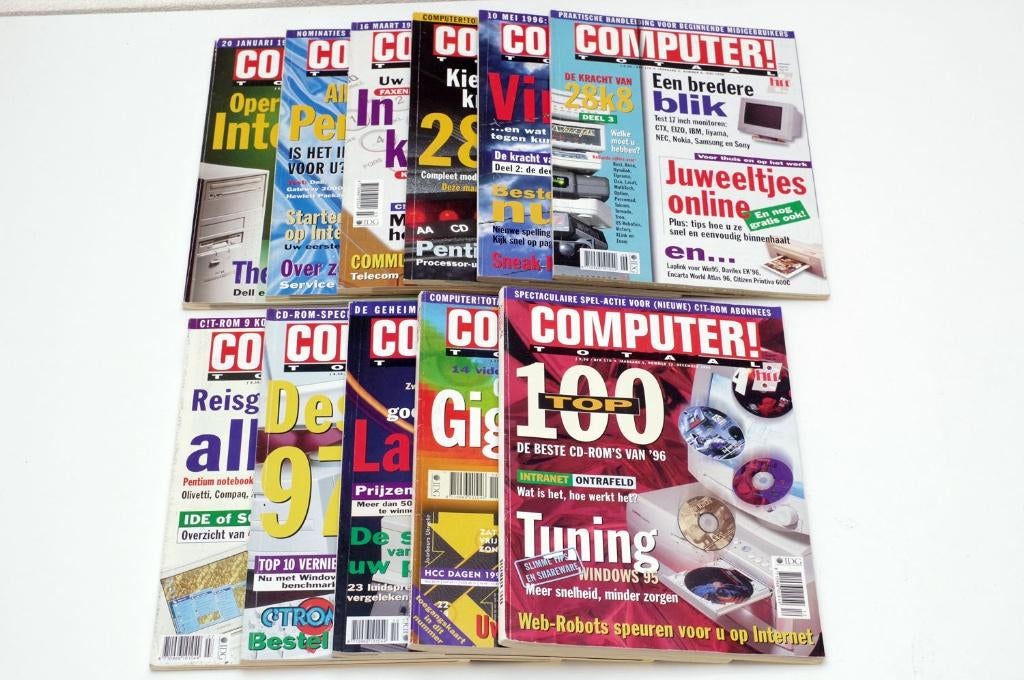 Computer! Totaal 1996 magazine set - Windows 95 Pentium, Boeken, Tijdschriften en Kranten, Verzenden, Gelezen, Wetenschap en Natuur