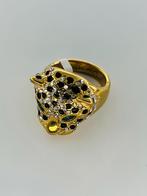 Jaguar ring, 18 tot 19, Nieuw, Dame of Heer, Goud
