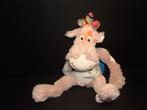 UNICEF EZEL OENNY KLEIN PLUCHE BEIGE MET VELOURS WITTE, Ophalen of Verzenden, Nieuw, Overige typen