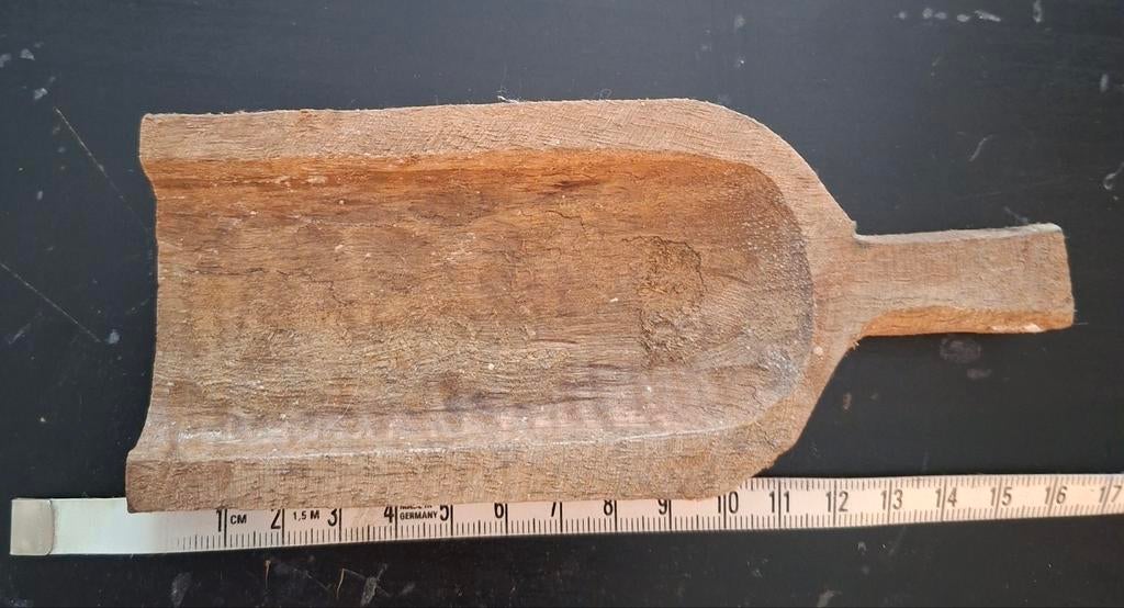 Houten  deco schepje, Ophalen of Verzenden, Rechthoekig, Hout
