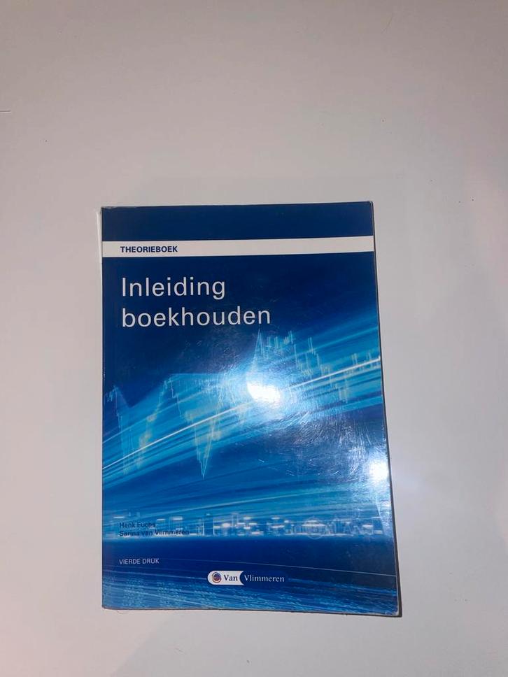 Inleiding boekhouden - Theorieboek, Boeken, Studieboeken en Cursussen, Zo goed als nieuw, HBO, Beta, Ophalen of Verzenden