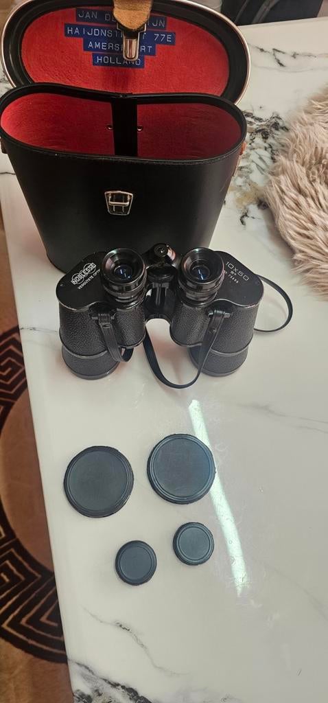 verrekijker met opbergkoffer, Ophalen, Zo goed als nieuw, Met hoes of tas, 12 tot 20x