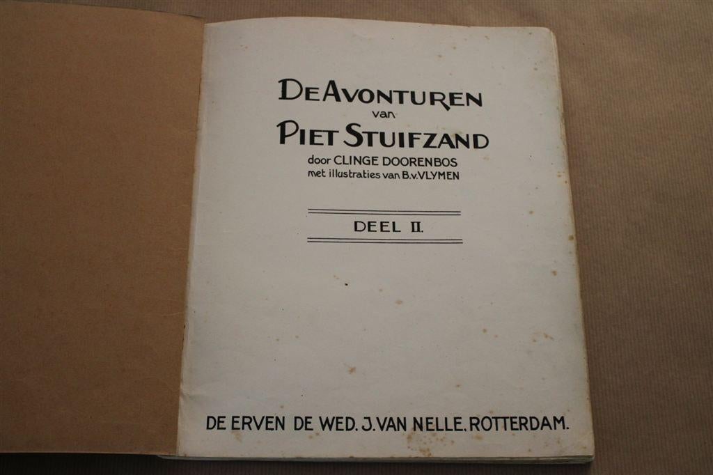 De avonturen van Piet Stuifzand. Deel 2. 1928., Ophalen of Verzenden, Gelezen