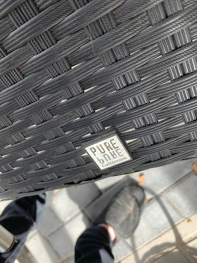 Pure Home Collection Wicker Tuinmeubel, Ophalen, Gebruikt, Wicker, Loungeset