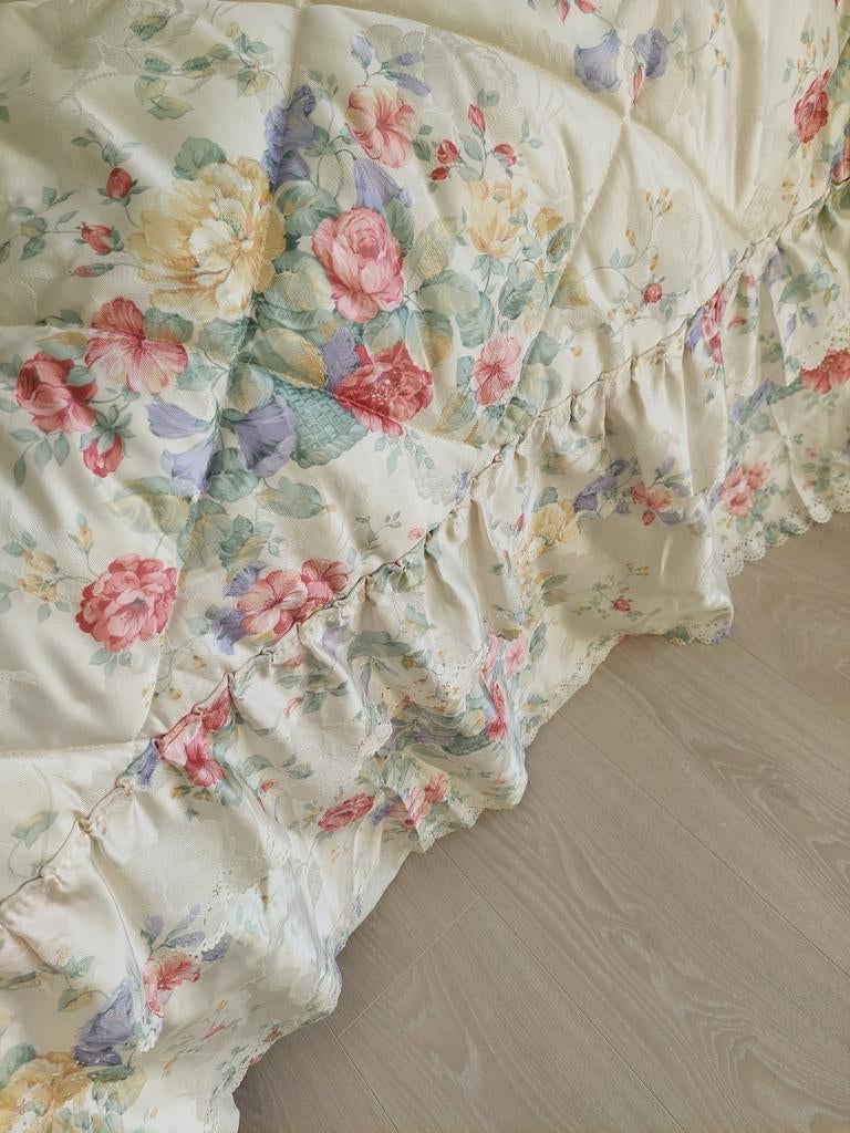 Sprei, Ophalen of Verzenden, Zo goed als nieuw, Tweepersoons, Kussen