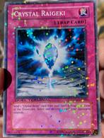 Yu-Gi-Oh! Crystal Raigeki DT01 Duel Promo !, Hobby en Vrije tijd, Verzamelkaartspellen | Yu-gi-Oh!, Ophalen of Verzenden, Zo goed als nieuw