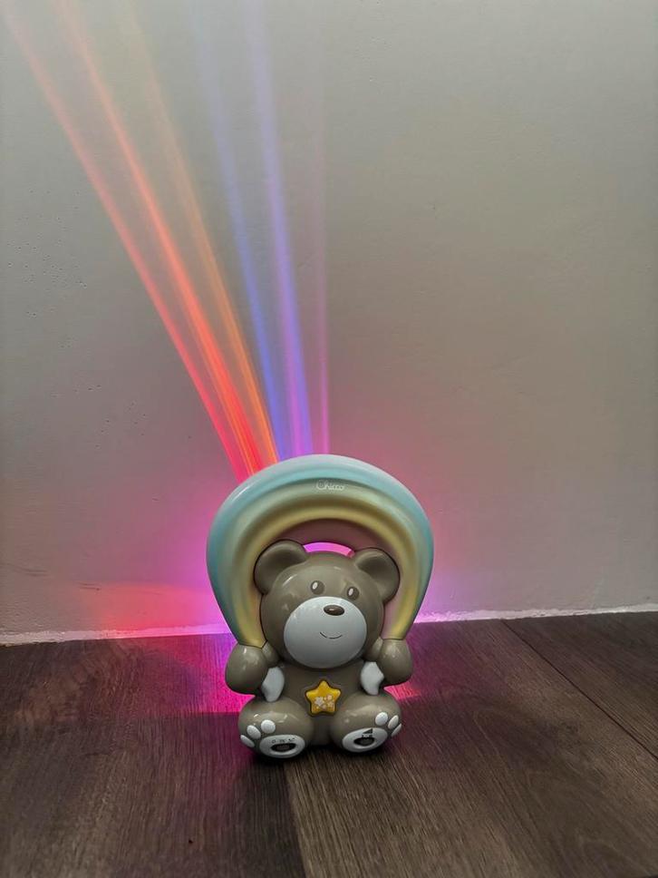 Chicco Babylamp met Muziek en Regenboogprojectie, Kinderen en Baby's, Speelgoed | Babyspeelgoed, Zo goed als nieuw, Overige typen