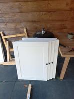 7x ikea sävedal front deurtje evt met beslag, Ophalen, Gebruikt, Wit, 50 tot 100 cm