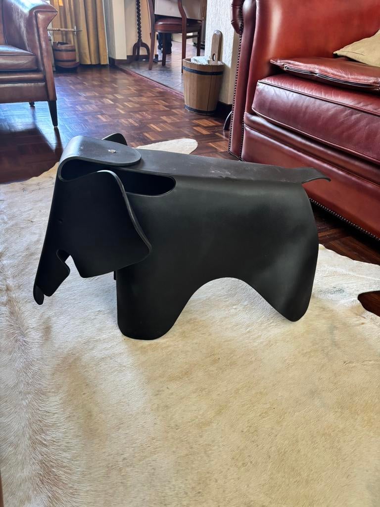 Design olifant stoel/ kruk  elephant junior zwart, Ophalen of Verzenden, Zo goed als nieuw