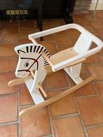 Houten hobbelpaard Zebra Design - Zo goed als nieuw, Ophalen, Zo goed als nieuw, Jongen of Meisje